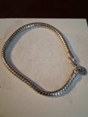 8" Sterling Silver Rope Bracelet